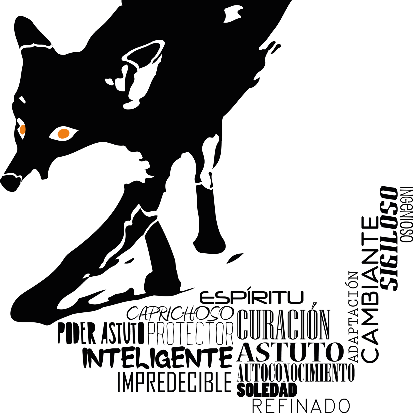 Sudadera capucha niñ@ ZORRO - Astucia, juego y autoconocimiento