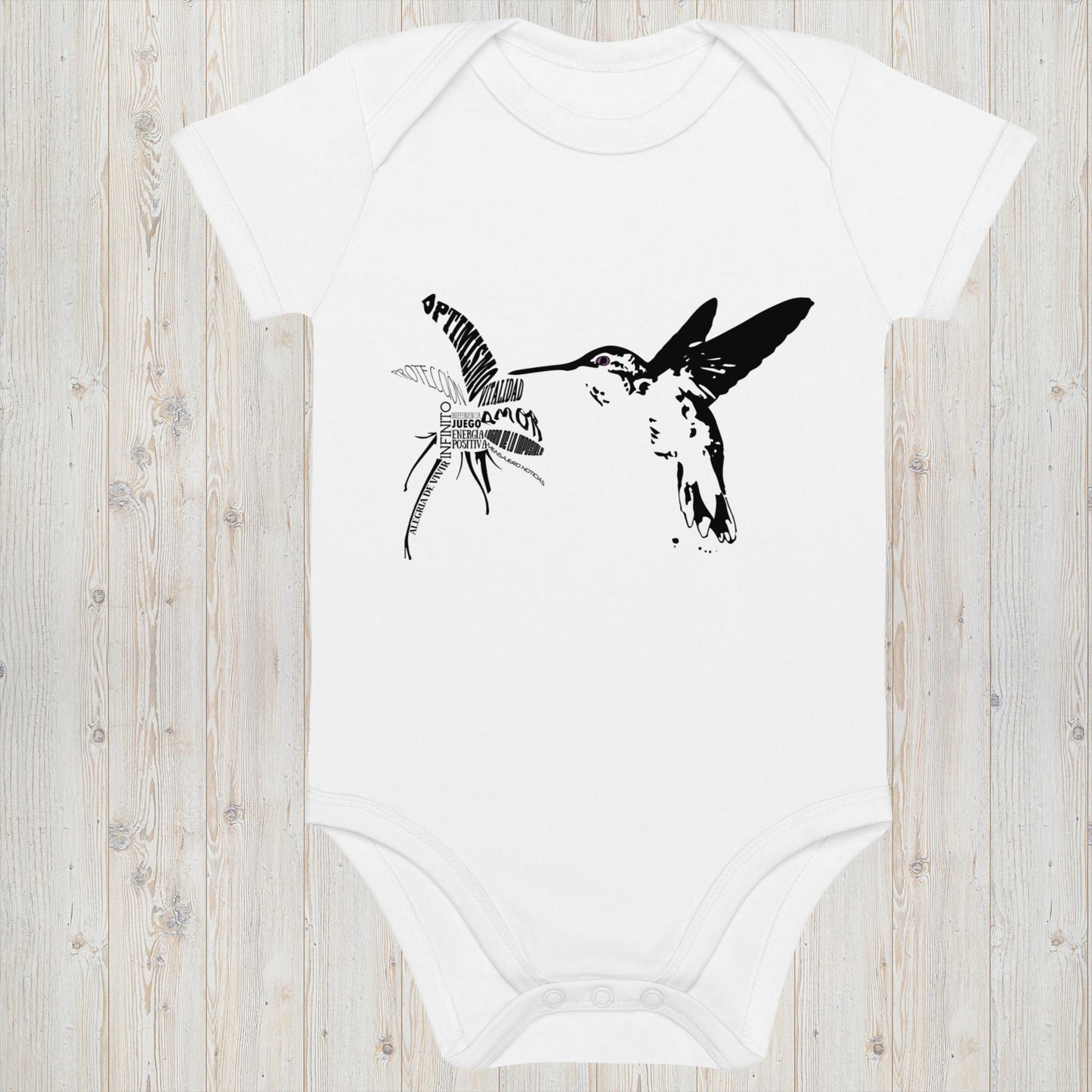 Body bebé COLIBRÍ - Vitalidad, armonía y alegría