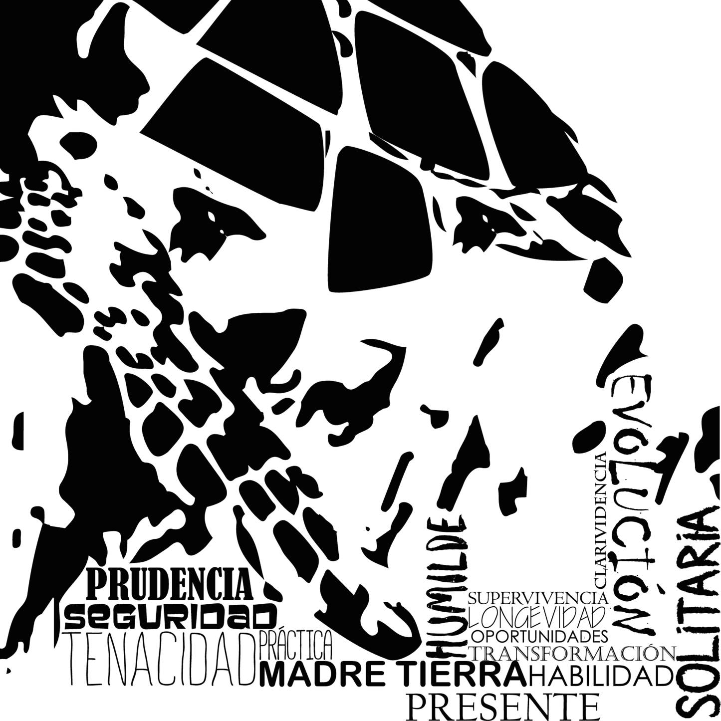 Body bebé TORTUGA - Perseverancia, serenidad y vivir en el presente