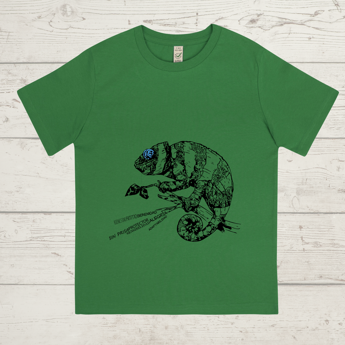 Manga corta niñ@ CAMALEÓN - Adaptabilidad, sensibilidad y serenidad