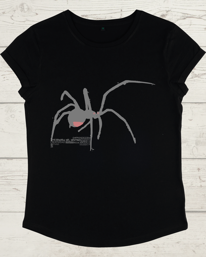 Manga corta unisex outlet ARAÑA- Tejedora del destino, creatividad y prosperidad