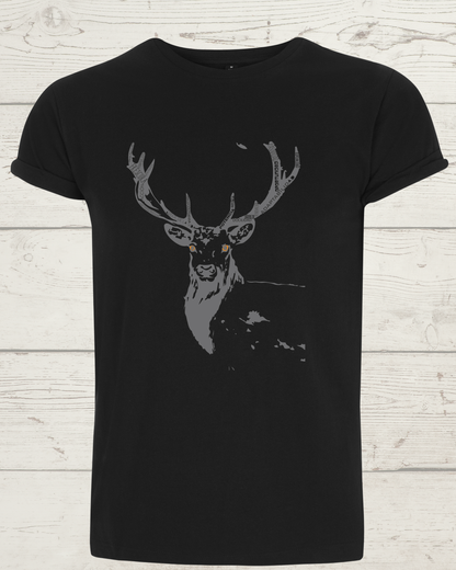 Manga corta unisex CIERVO - Inocencia, oportunidad y renovación