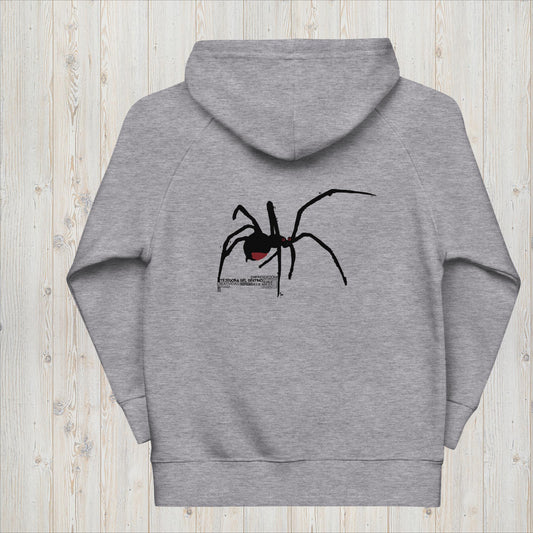 Sudadera capucha niñ@ ARAÑA - Tejedora del destino, creatividad, prosperidad