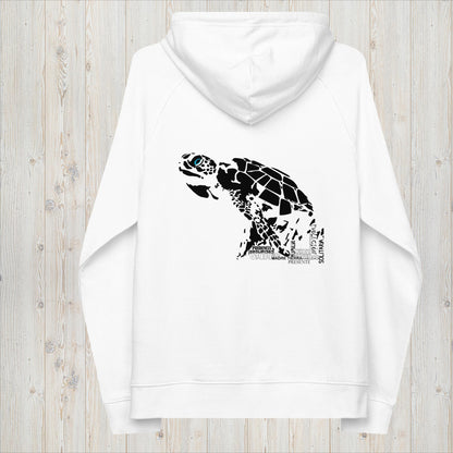 Sudadera capucha unisex TORTUGA - Perseverancia, serenidad y vivir en el presente