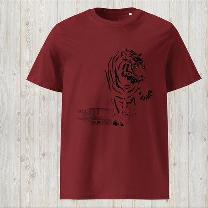 Manga corta unisex TIGRE- Valor, inteligencia y sígilo