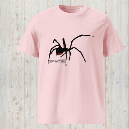 Manga corta unisex ARAÑA-  Tejedora del destino, creatividad y prosperidad