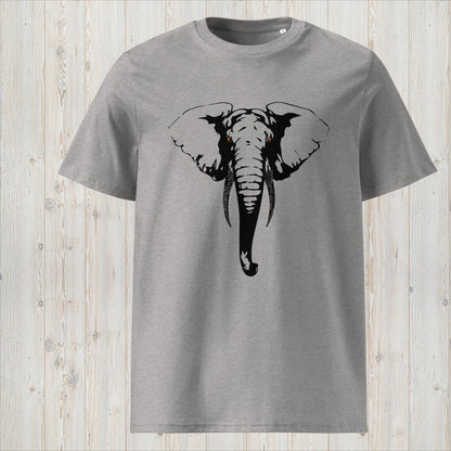 Manga corta unisex ELEFANTE - Noble, familiar y sabiduría ancestral