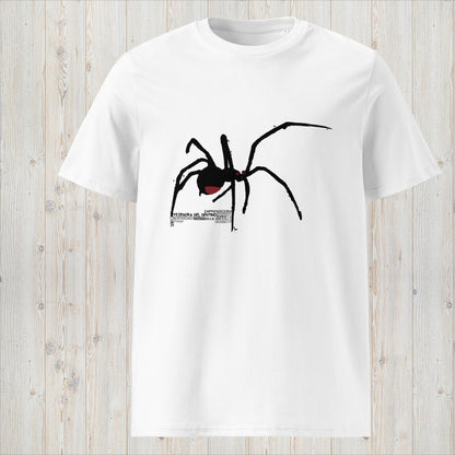 Manga corta unisex ARAÑA-  Tejedora del destino, creatividad y prosperidad