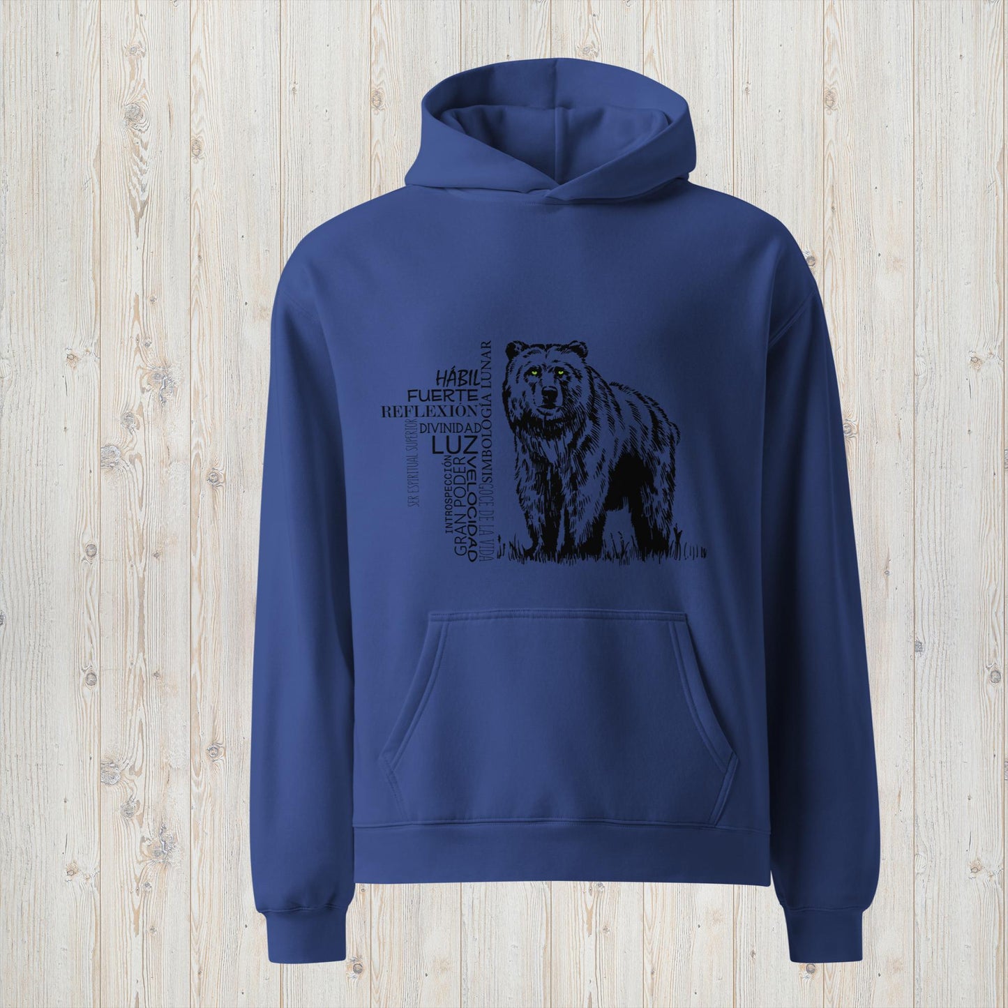 Sudadera oversize unisex OSO - Reflexión, fuerza e intuición