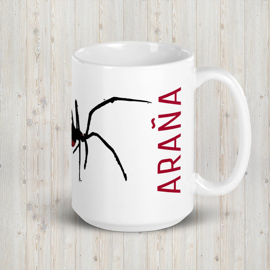 Taza ARAÑA - Tejedora del destino, creatividad y prosperidad